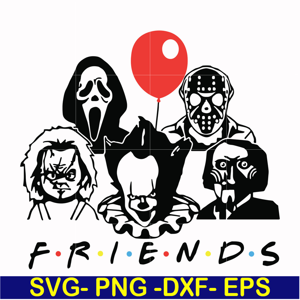 HLW2307204-Scary Friends Horror svg, Halloween svg, png, dxf, eps digital file HLW2307204.jpg