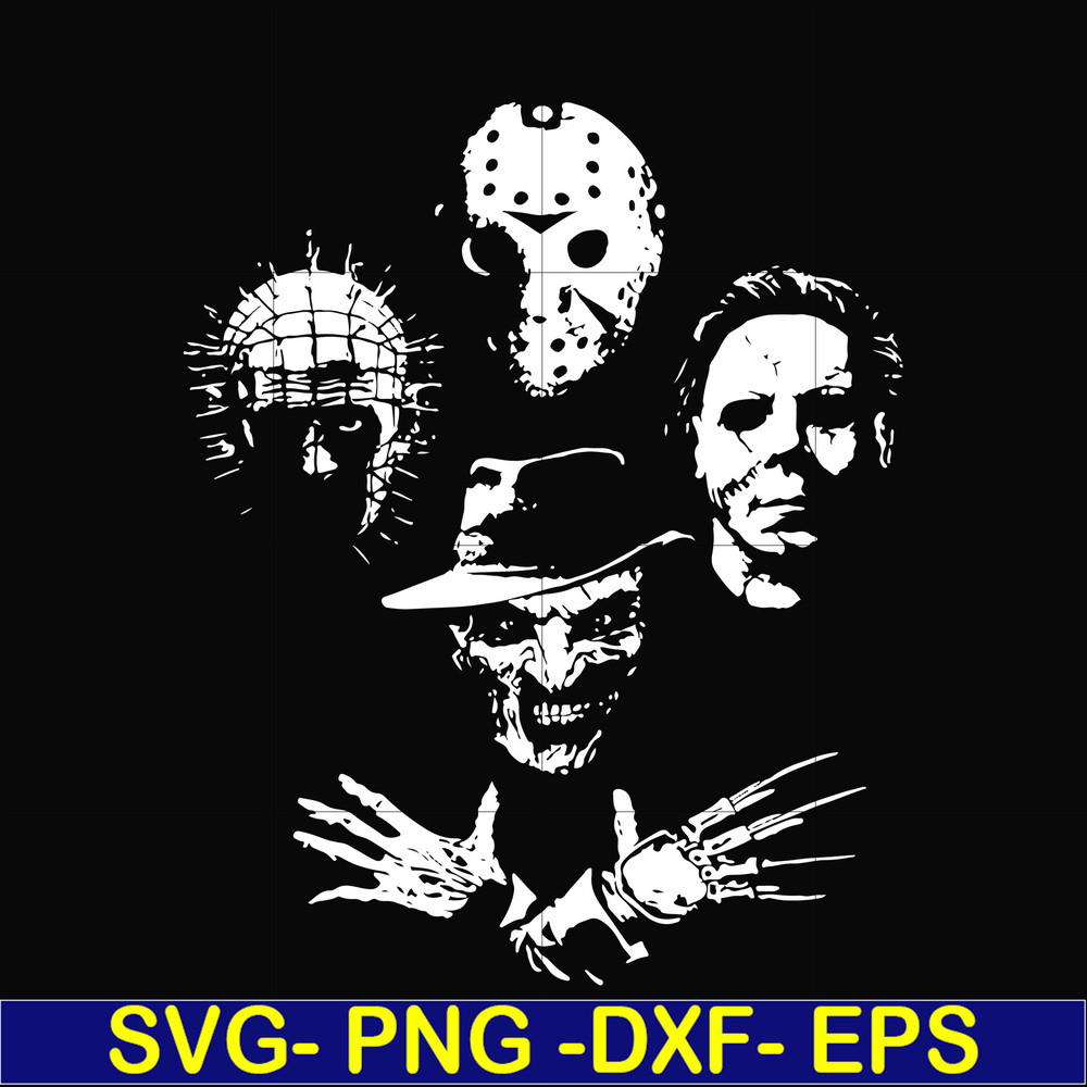 HLW2307207-Scary Friends Horror svg, Halloween svg, png, dxf, eps digital file HLW2307207.jpg