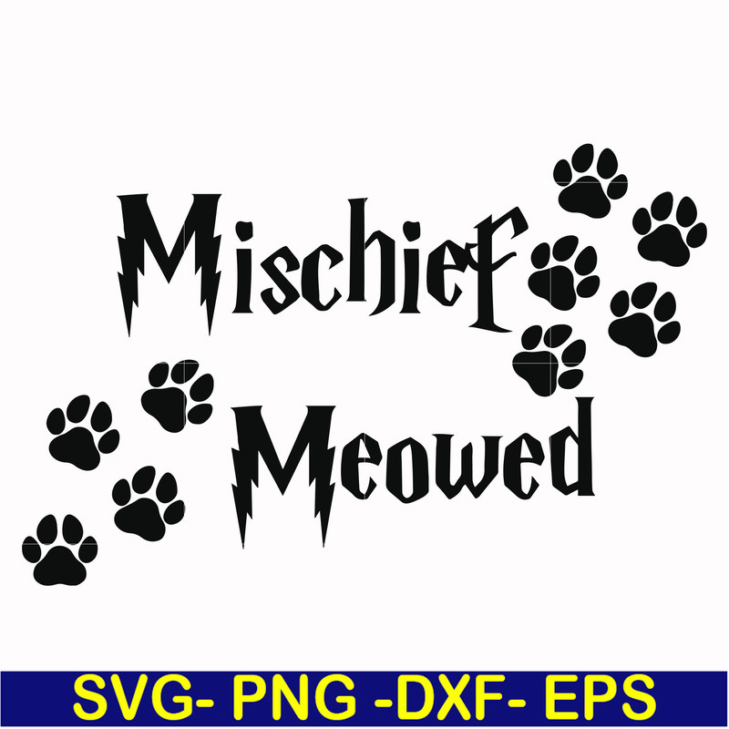 HRPT00018-Mischief meowed svg, png, dxf, eps file HRPT00018.jpg