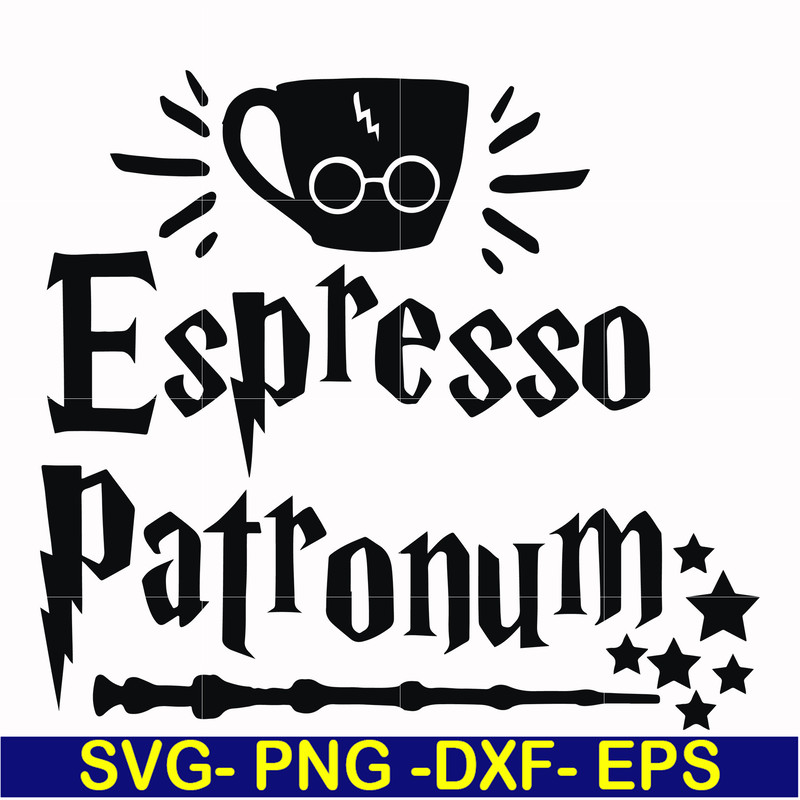 HRPT00040-Expresso patronum svg, png, dxf, eps file HRPT00040.jpg