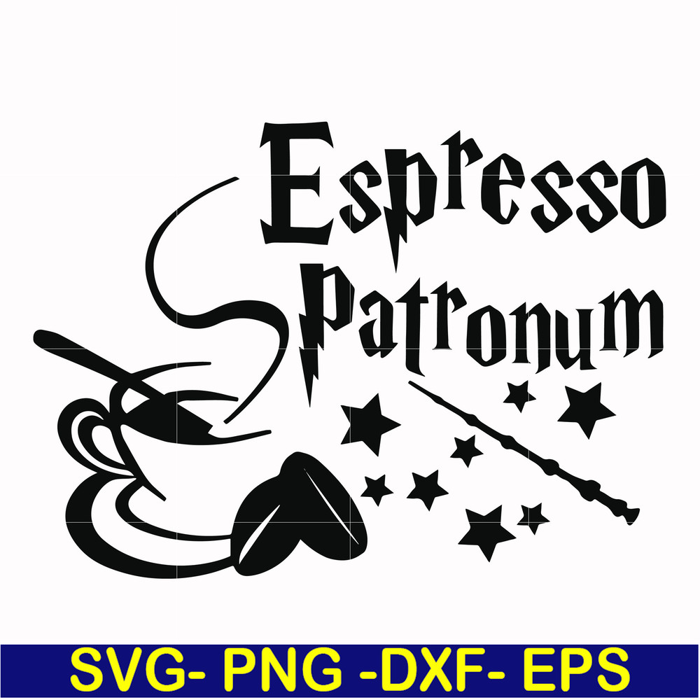 HRPT00041-Expresso patronum svg, png, dxf, eps file HRPT00041.jpg