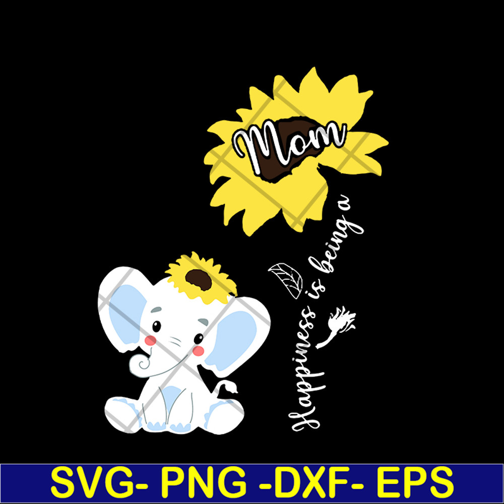 MTD03042110-Happiess is being a mom svg, Mother's day svg, eps, png, dxf digital file MTD03042110.jpg