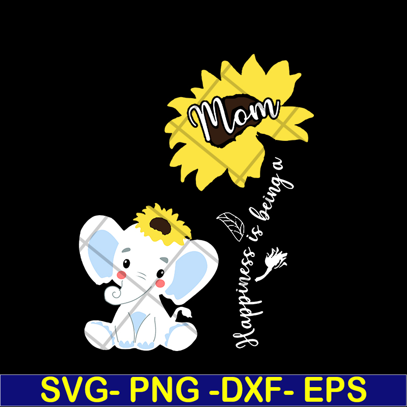 MTD03042110-Happiess is being a mom svg, Mother's day svg, eps, png, dxf digital file MTD03042110.jpg
