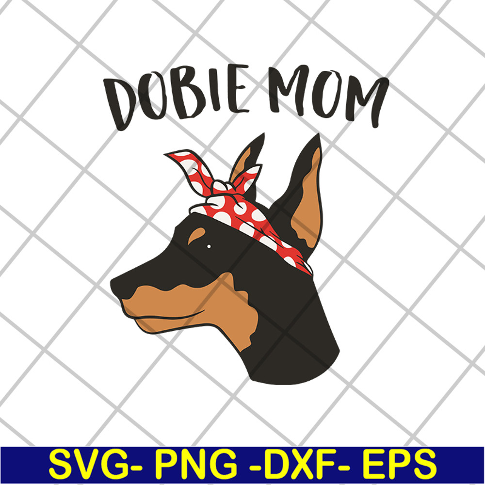 MTD04042101-Dobie mom svg, Mother's day svg, eps, png, dxf digital file MTD04042101.jpg
