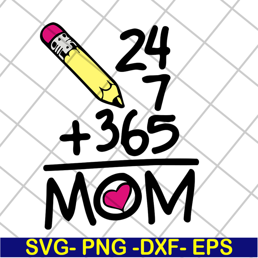 MTD04042133-365 mom day svg, Mother's day svg, eps, png, dxf digital file MTD04042133.jpg