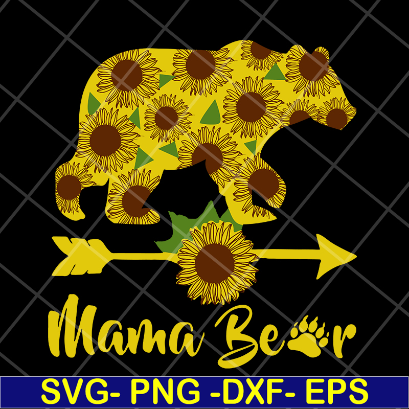 MTD05042112-Mama bear svg, Mother's day svg, eps, png, dxf digital file MTD05042112.jpg