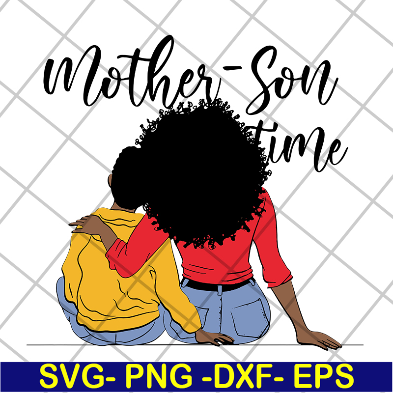 MTD05042115-Mother son time svg, Mother's day svg, eps, png, dxf digital file MTD05042115.jpg
