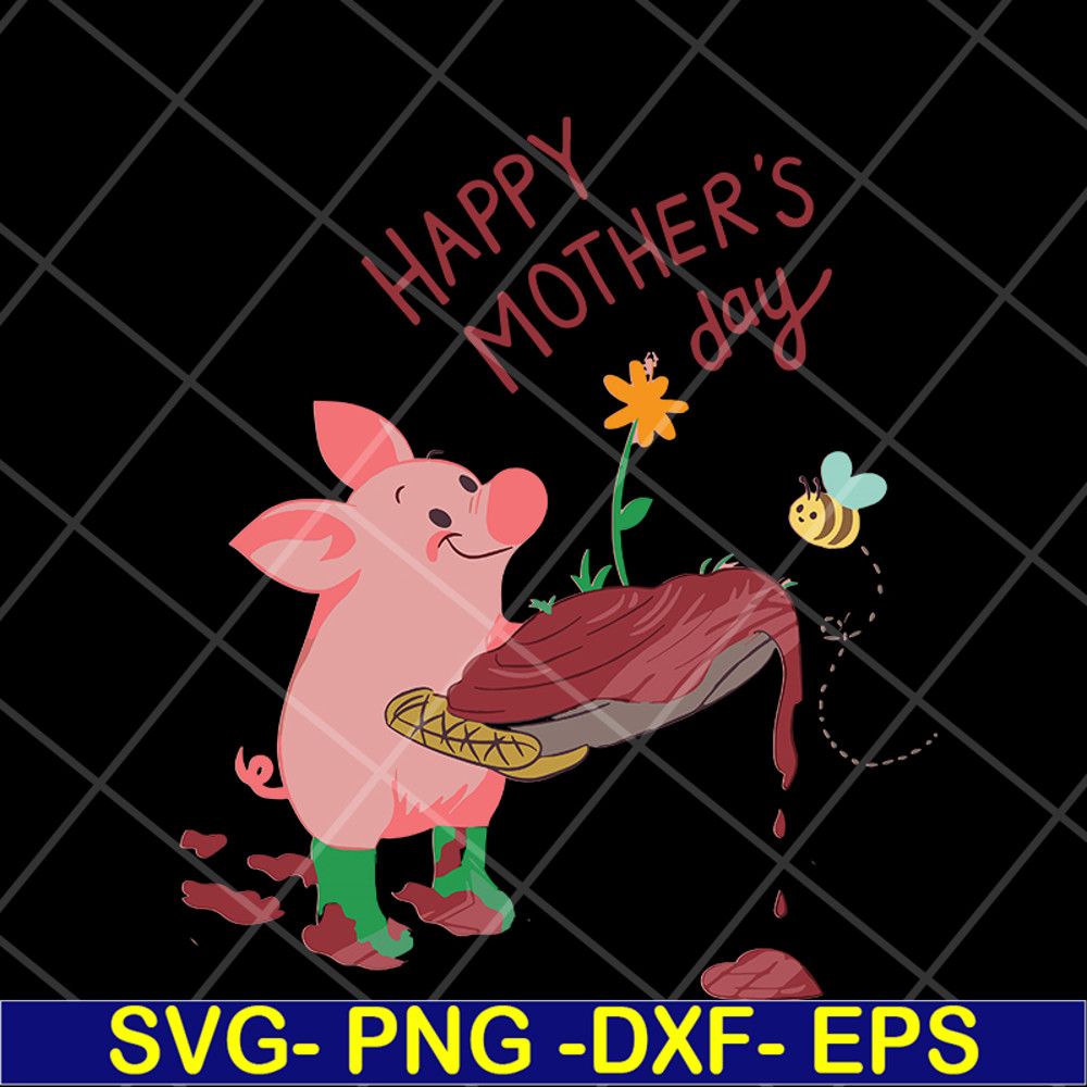 MTD05042144-Happy mother's day svg, Mother's day svg, eps, png, dxf digital file MTD05042144.jpg
