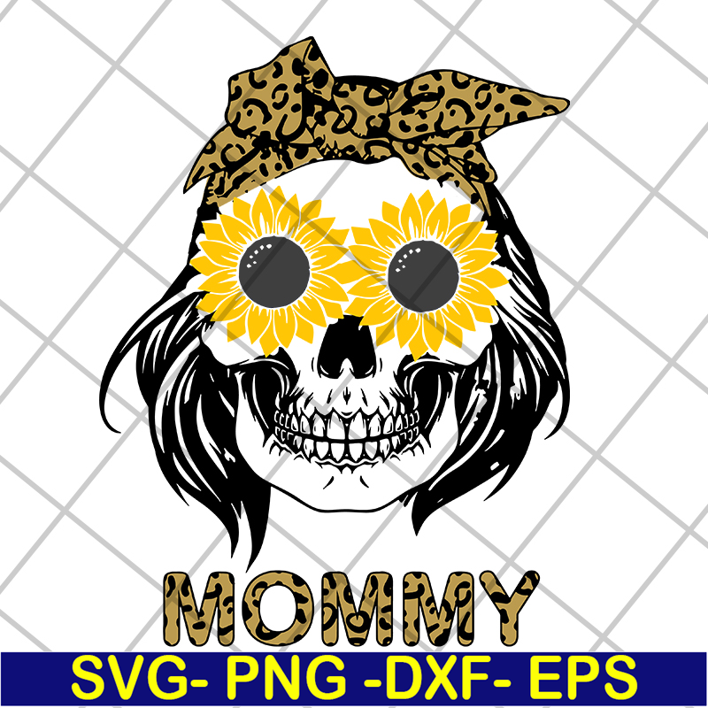 MTD13042133-Mommy skull svg, Mother's day svg, eps, png, dxf digital file MTD13042133.jpg