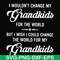 FN000332-I wouldn't change my grandkids for the world but I wish I could change the world for my grandkids svg, png, dxf, eps file FN000332.jpg