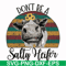 FN000372-Don't be a sally Heifer svg, png, dxf, eps file FN000372.jpg