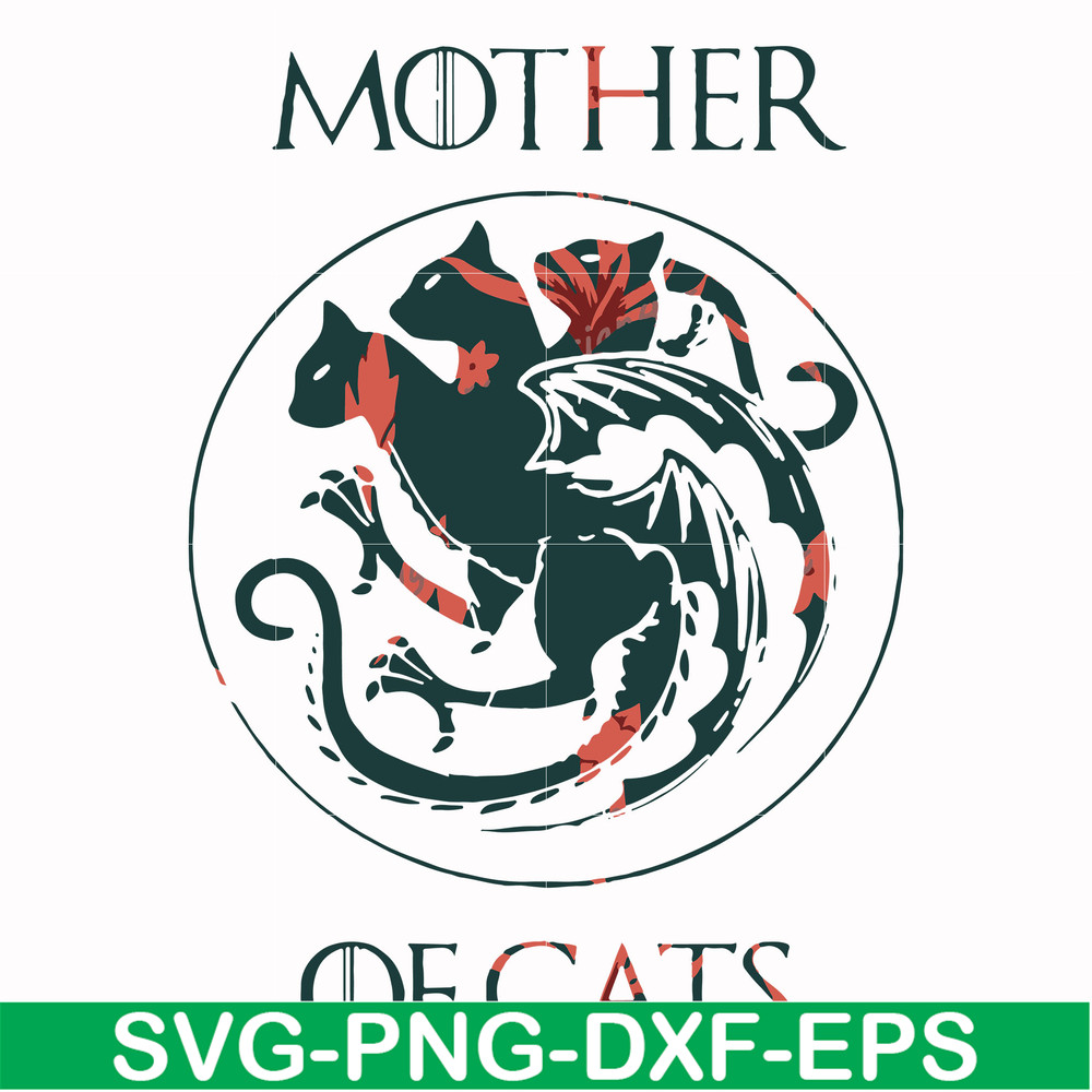 FN000410-Mother of cats svg, png, dxf, eps file FN000410.jpg