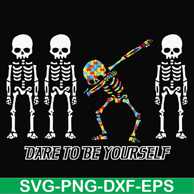 FN00057-Dare to be yourself svg, png, dxf, eps file FN00057.jpg