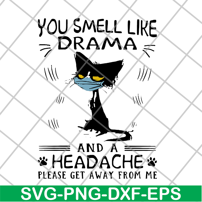 FN11062111-Black cat you smell svg, png, dxf, eps digital file FN11062111.jpg