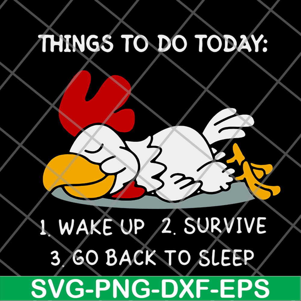 FN14062113- Thing to do today svg, png, dxf, eps digital file FN14062113.jpg