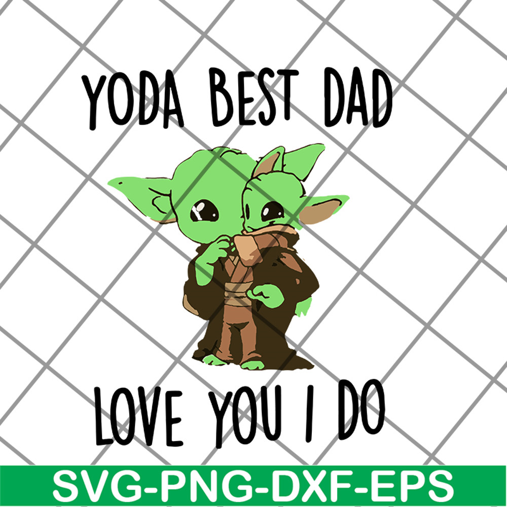 FTD19052114- yoda best dad svg, png, dxf, eps digital file FTD19052114.jpg