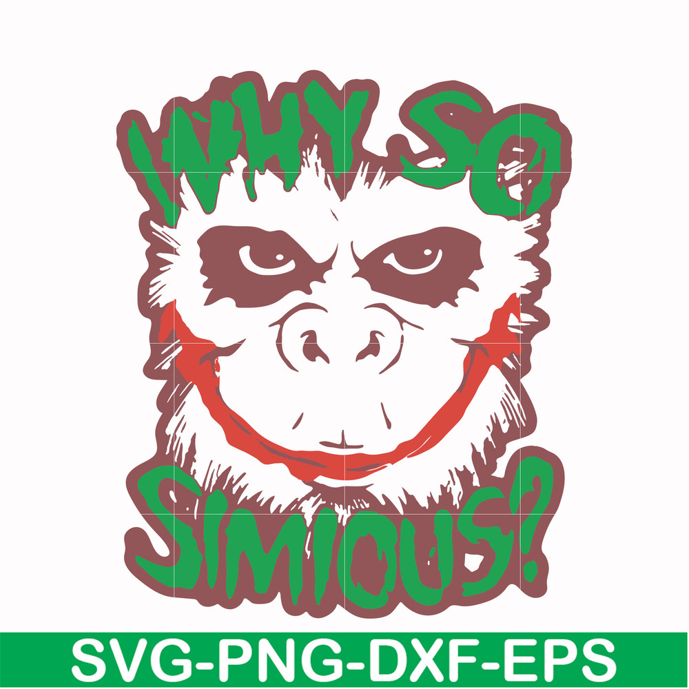 HLW0021-Why so simious svg, png, dxf, eps digital file HLW0021.jpg