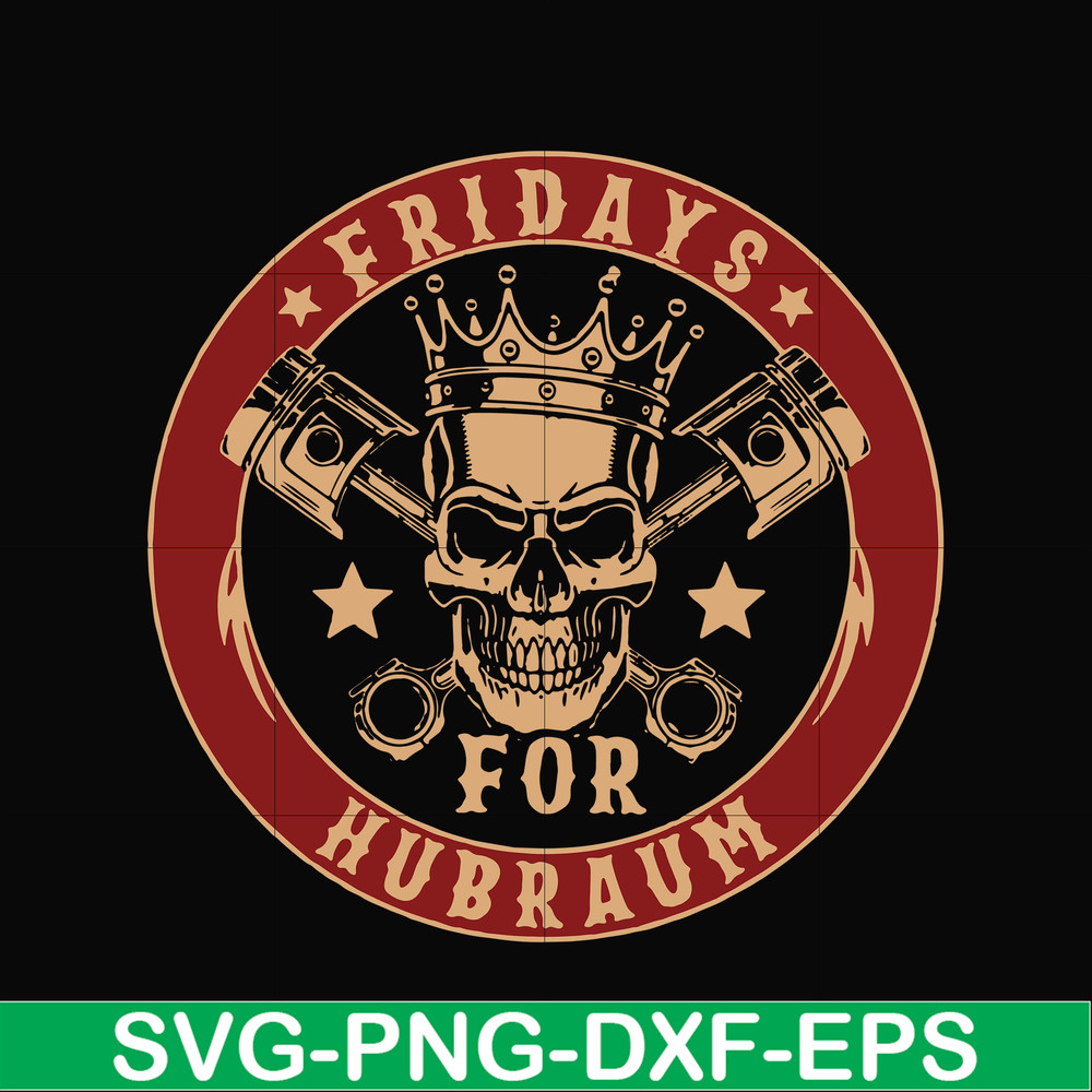 HLW0023-Fridays hubraum svg, halloween svg, png, dxf, eps digital file HLW0023.jpg