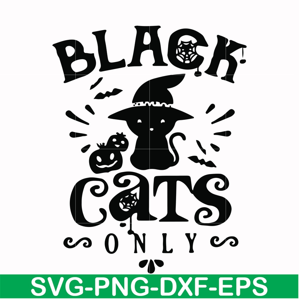 HLW21072019-Black cat only svg, halloween svg, png, dxf, eps digital file HLW2107219.jpg