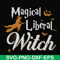 HLW21072020-Magical liberal witch svg, halloween svg, png, dxf, eps digital file HLW21072020.jpg
