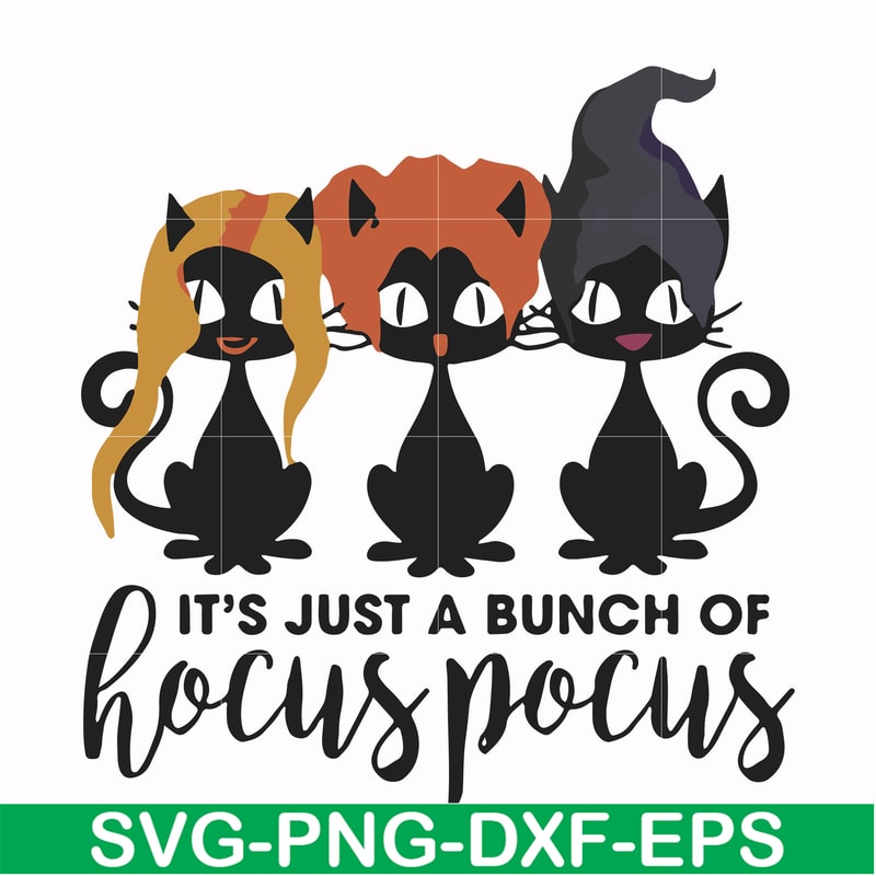 HLW23072011-Its just a bunch of hocus pocus svg, halloween svg, png, dxf, eps digital file HLW2307211.jpg