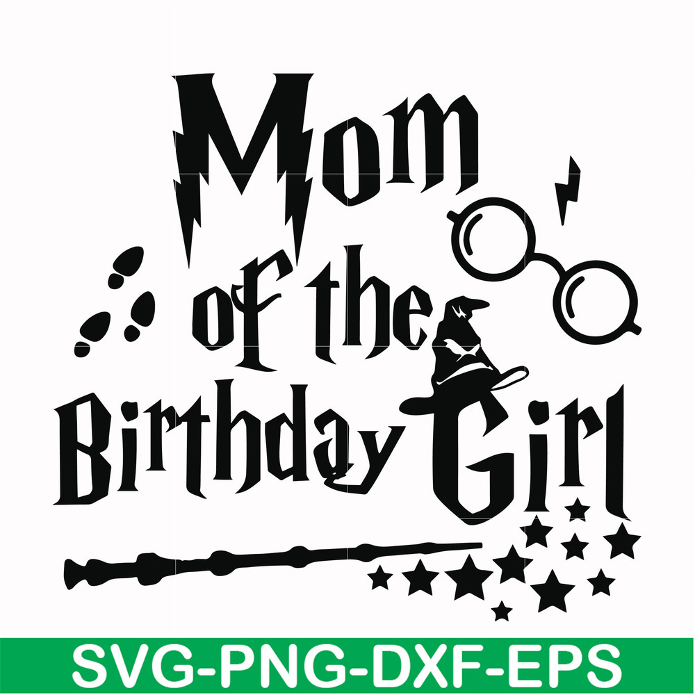 HRPT00015-Mom of the birthday girl svg, png, dxf, eps file HRPT00015.jpg