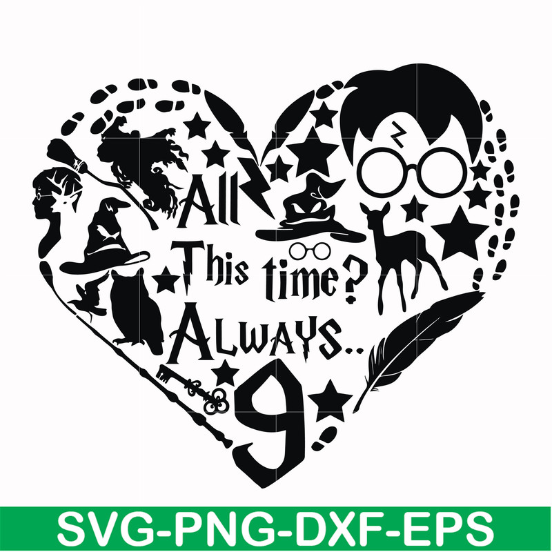 HRPT00035-All this time always svg, png, dxf, eps file HRPT00035.jpg