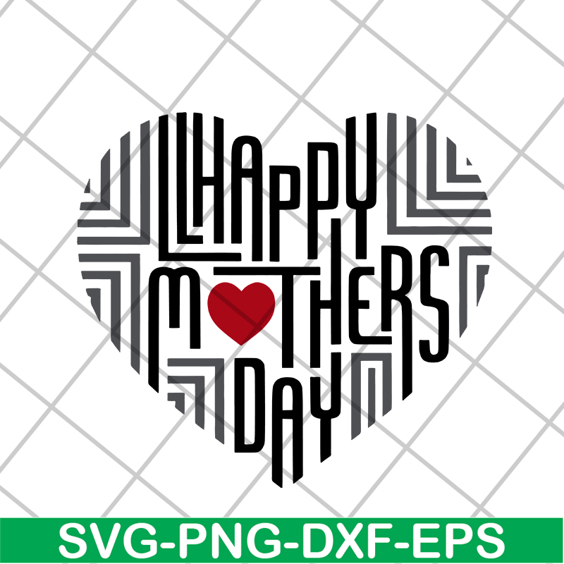 MTD04042128-Happy mother's day svg, Mother's day svg, eps, png, dxf digital file MTD04042128.jpg