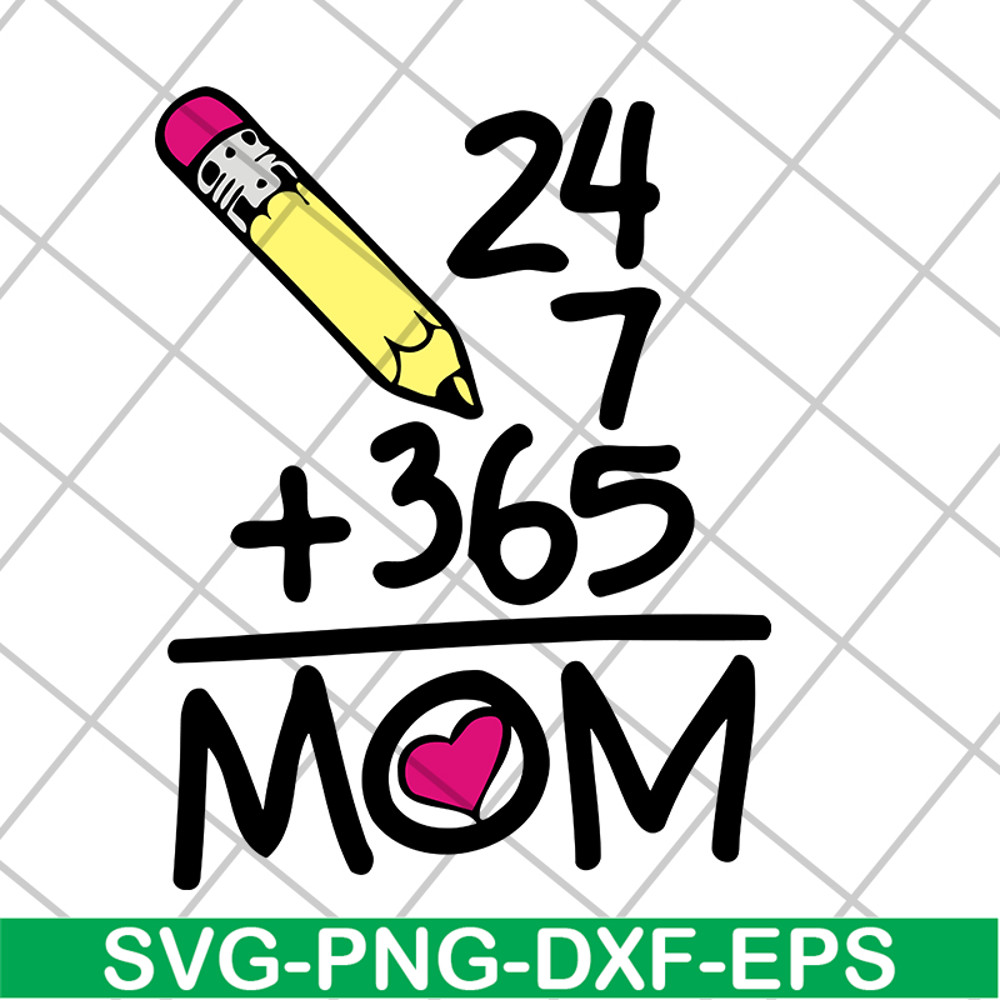 MTD04042133-365 mom day svg, Mother's day svg, eps, png, dxf digital file MTD04042133.jpg