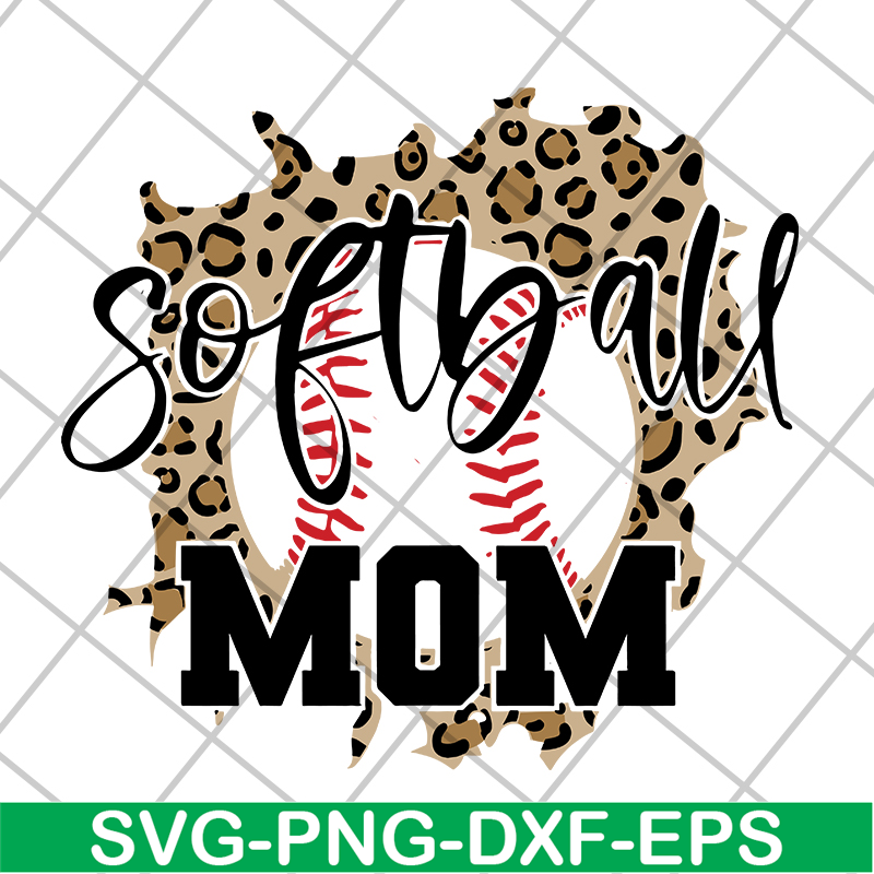 MTD05042109-Sofball mom svg, Mother's day svg, eps, png, dxf digital file MTD05042109.jpg