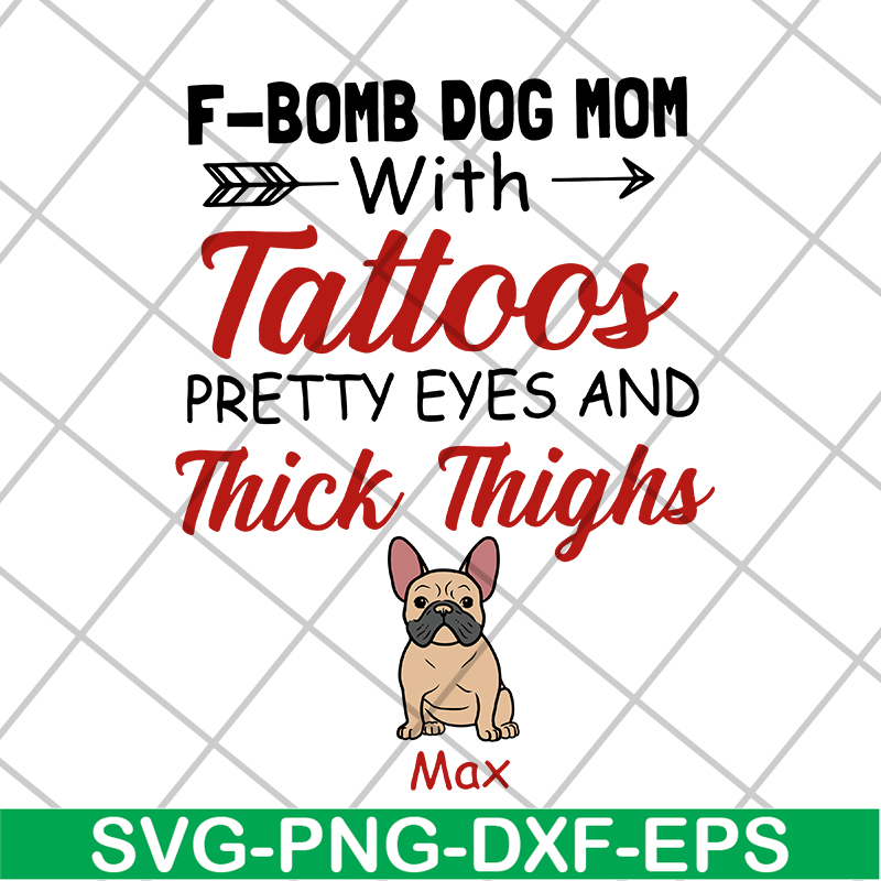 MTD10042106-f bomb dog mom svg, Mother's day svg, eps, png, dxf digital file MTD10042106.jpg