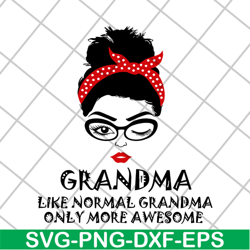 MTD13042109-grandma svg, Mother's day svg, eps, png, dxf digital file MTD13042109.jpg