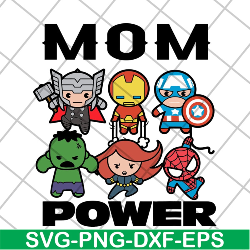 MTD22042128-Mom power svg, Mother's day svg, eps, png, dxf digital file MTD22042128.jpg