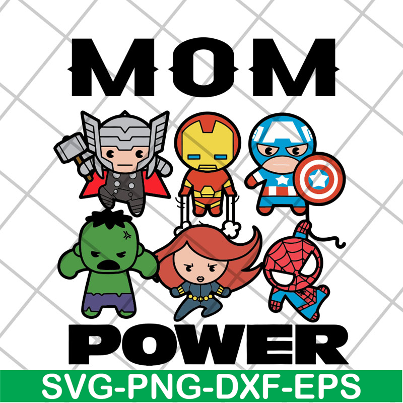 MTD22042128-Mom power svg, Mother's day svg, eps, png, dxf digital file MTD22042128.jpg