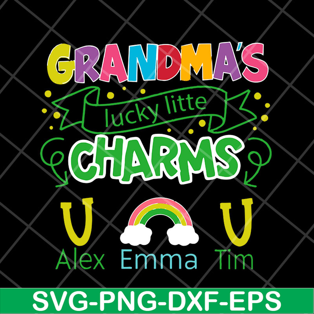 MTD27042122-Grandmas charmas svg, Mother's day svg, eps, png, dxf digital file MTD27042122.jpg