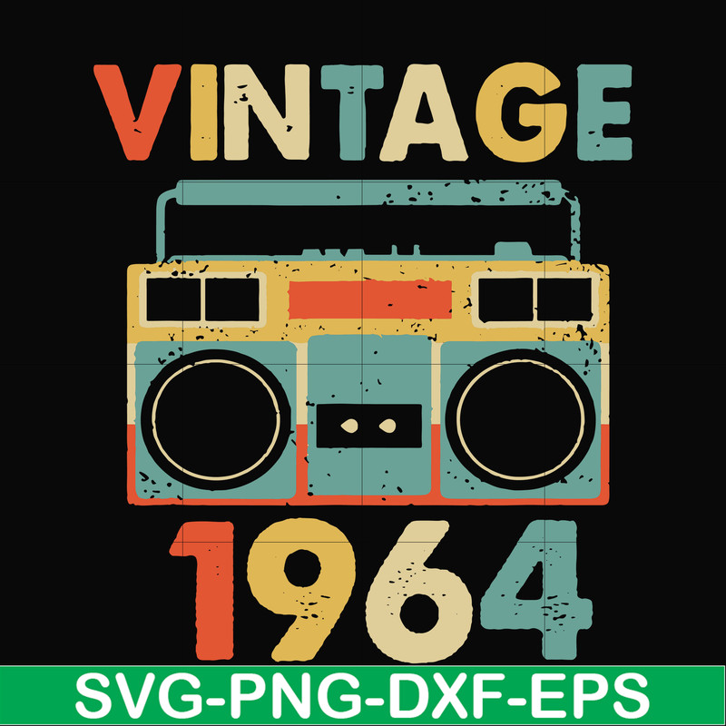 NBD0006-Vintage November 1964 svg, png, dxf, eps digital file NBD0006.jpg