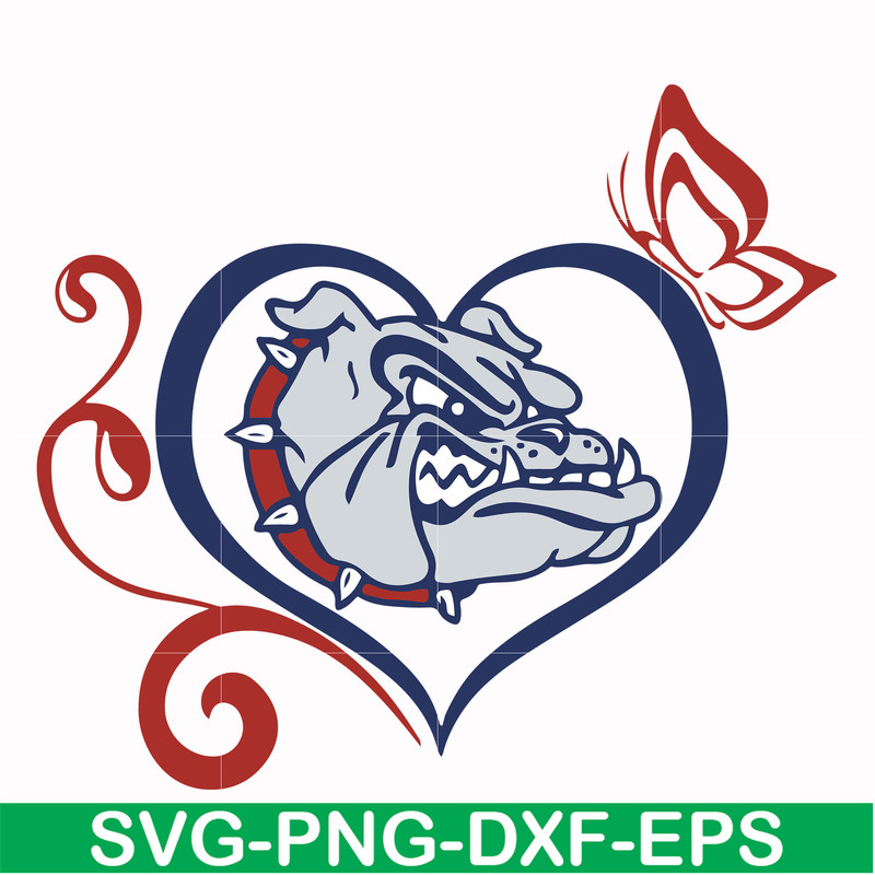 NCAA0000258-Gonzaga Bulldogs svg, png, dxf, eps file NCAA0000258.jpg