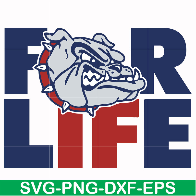 NCAA0000260-Gonzaga Bulldogs svg, png, dxf, eps file NCAA0000260.jpg