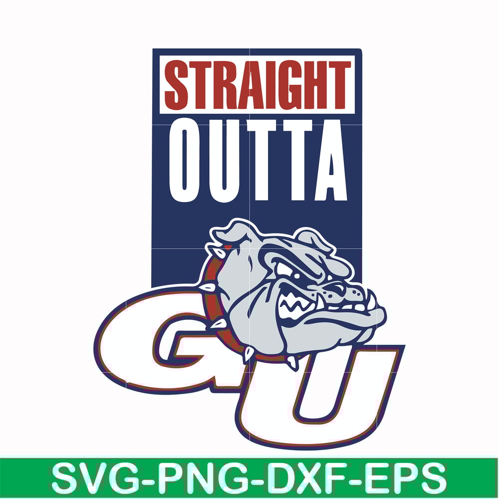 NCAA0000266-Gonzaga Bulldogs svg, png, dxf, eps file NCAA0000266.jpg