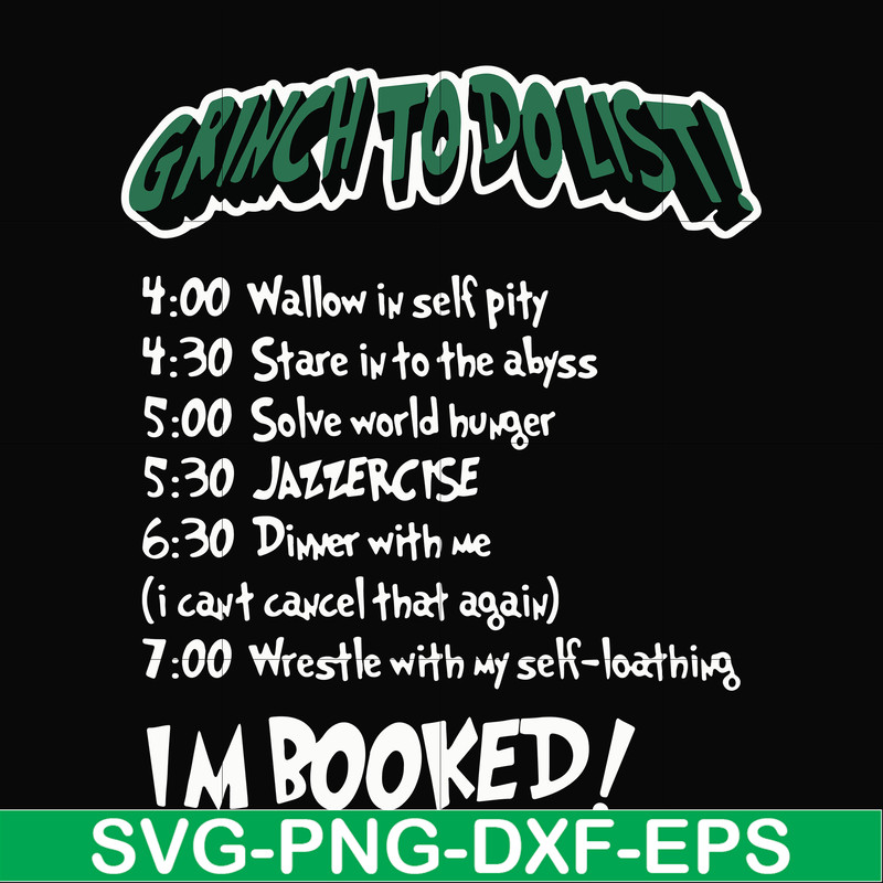 NCRM16072011-Grinch to do list svg, christmas svg, png, dxf, eps digital file NCRM16072011.jpg