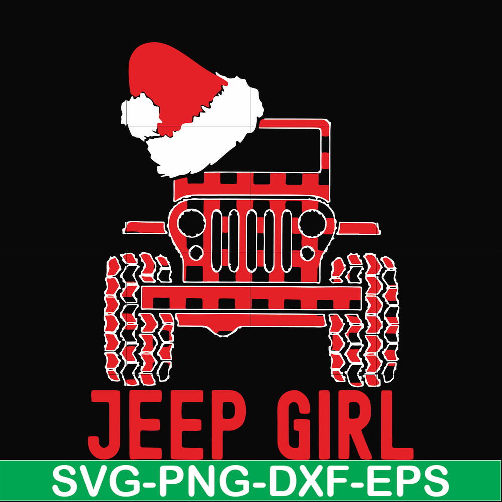 NCRM1607205-Jeep girl svg, christmas svg, png, dxf, eps digital file NCRM1607205.jpg