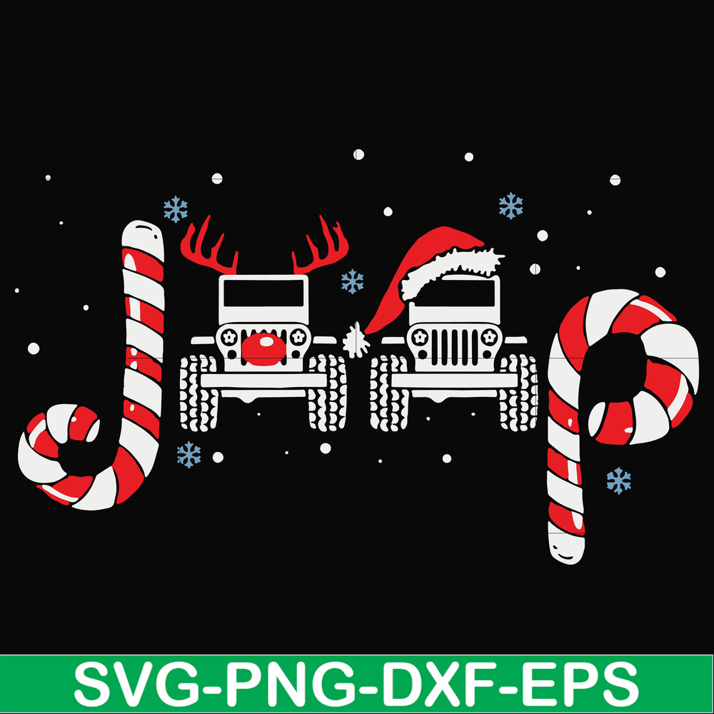 NCRM1607206-Jeep christmas svg, png, dxf, eps digital file NCRM1607206.jpg