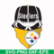 NFL0000173-Steelers skull, svg, png, dxf, eps file NFL0000173.jpg