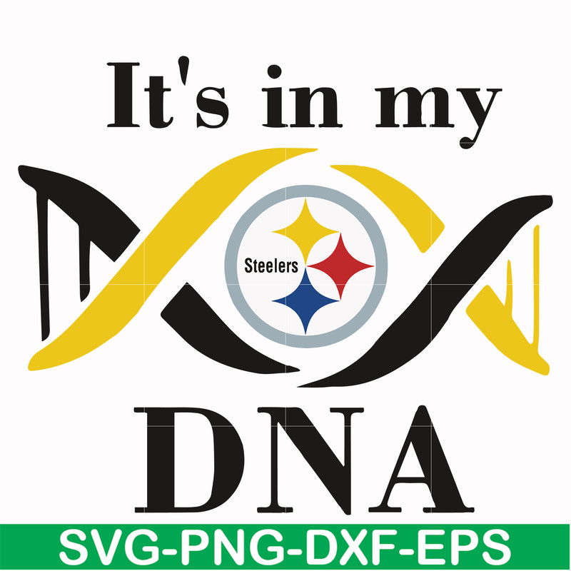 NFL0000178-Steelers it's in my DNA, svg, png, dxf, eps file NFL0000178.jpg