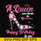 BD0010-A queen was born in October svg, birthday svg, queens birthday svg, queen svg, png, dxf, eps digital file BD0010.jpg