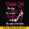 BD0046-October girl she slays, she prays she's beautiful bold she smiles at her haters like a boss in control svg, birthday svg, png, dxf, eps digital file BD00