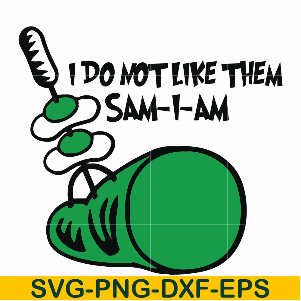DR000123-I do not like them sam-I-am svg, png, dxf, eps file DR000123.jpg