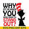 DR00025-Why fit in when you were born to stand out svg, png, dxf, eps file DR00025.jpg