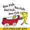 DR00037-One fish two fish red fish new fish svg, png, dxf, eps file DR00037.jpg