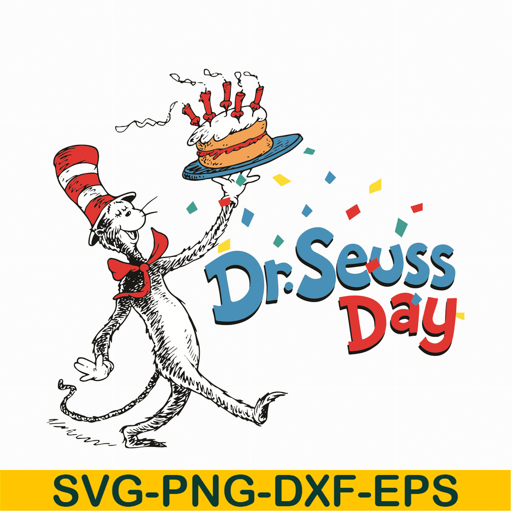 DR05012116-Day of Dr Seuss svg, Cat in the hat svg, dr svg, png, dxf, eps file DR05012116.jpg
